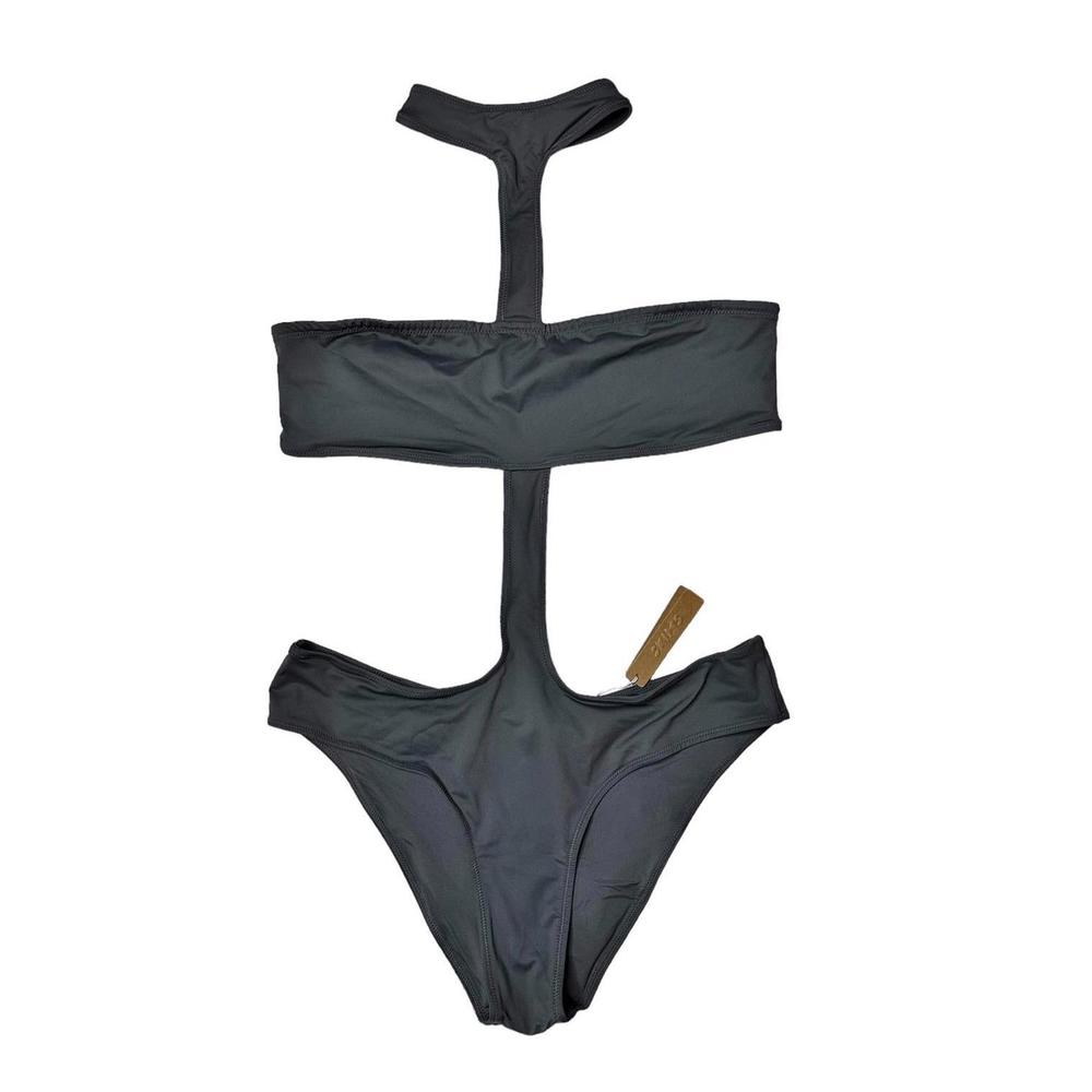 NWT Skims Cut Out Halter Monokini 1-Pc Swimsuit Women XL